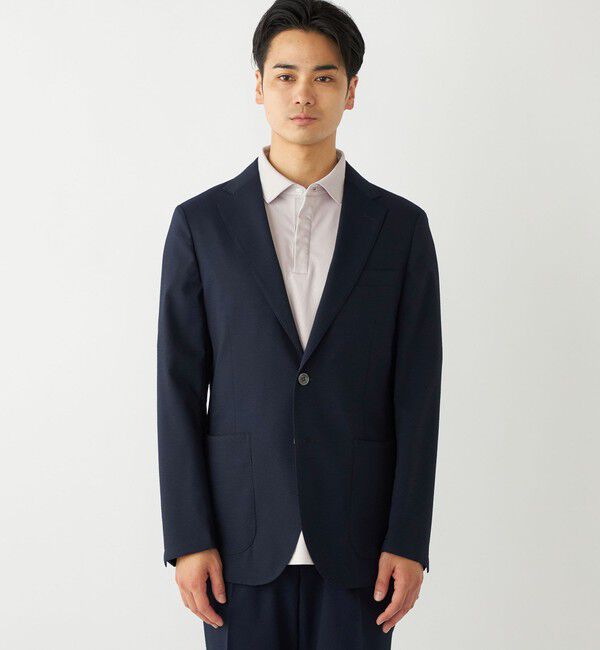 SHIPS Colors 「SHIPS Colors:CLEAR EFFECT(R) サッカージャケット(セットアップ対応可能)」|テーラードジャケット|