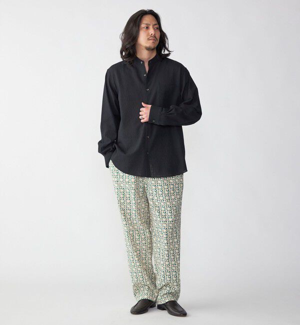 SHIPS「SHIPS: タイプライター プリント イージー パンツ」|その他|