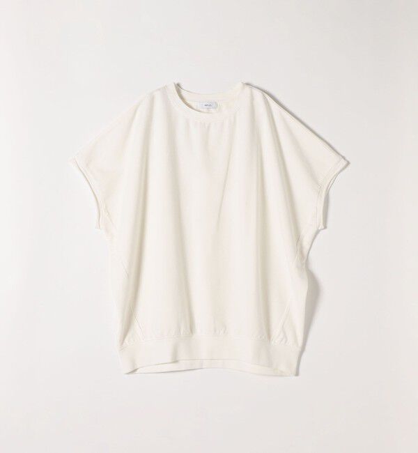 SHIPS any「SHIPS any:〈洗濯機可能〉インレイ コクーン ショートスリーブ プルオーバー」|Tシャツ・カットソー|