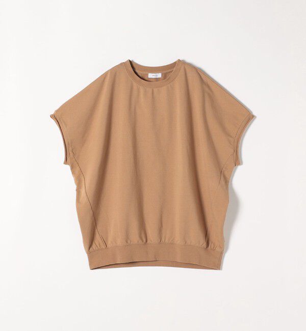 SHIPS any「SHIPS any:〈洗濯機可能〉インレイ コクーン ショートスリーブ プルオーバー」|Tシャツ・カットソー|