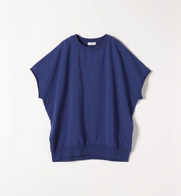 SHIPS any「SHIPS any:〈洗濯機可能〉インレイ コクーン ショートスリーブ プルオーバー」|Tシャツ・カットソー|