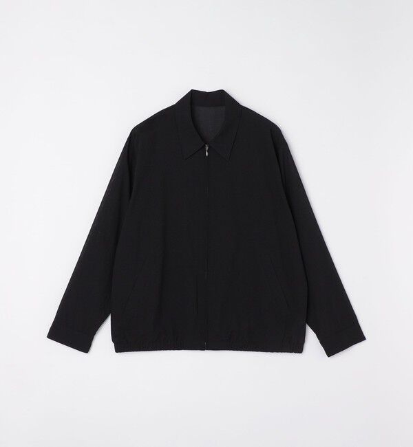 SHIPS「SHIPS:〈洗濯機可能〉ローン シャツ ジップ ブルゾン」|ブルゾン・スタジャン|