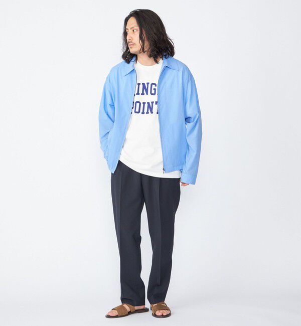 SHIPS「SHIPS:〈洗濯機可能〉ローン シャツ ジップ ブルゾン」|ブルゾン・スタジャン|