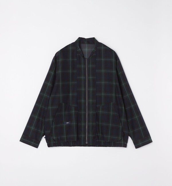 SHIPS「SHIPS:〈洗濯機可能〉ローン シャツ ジップ ブルゾン」|ブルゾン・スタジャン|