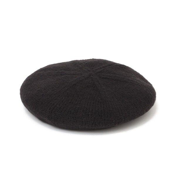 SHIPS KIDS「SHIPS KIDS:ニット ベレー帽」|ハンチング・ベレー帽|ブラック