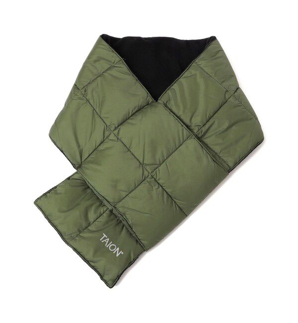 SHIPS any「TAION: ベーシック ダウン マフラー<KIDS>」|マフラー|オリーブ