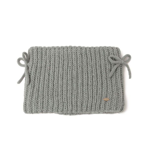 SHIPS KIDS「SHIPS KIDS:リボン ネックウォーマー」|スヌード|トップグレー