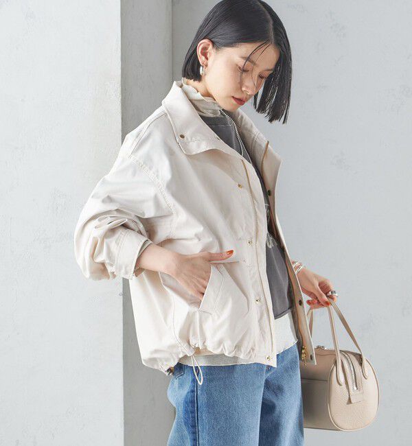 SHIPS for women「〈洗濯機可能〉LIMONTA EAST 中綿 ベスト付き ナイロン ブルゾン」|ブルゾン・スタジャン|