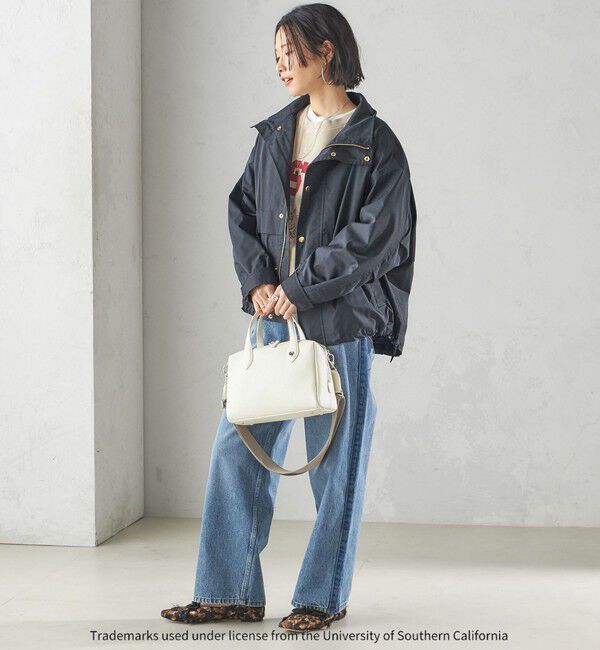 SHIPS for women「〈洗濯機可能〉LIMONTA EAST 中綿 ベスト付き ナイロン ブルゾン」|ブルゾン・スタジャン|