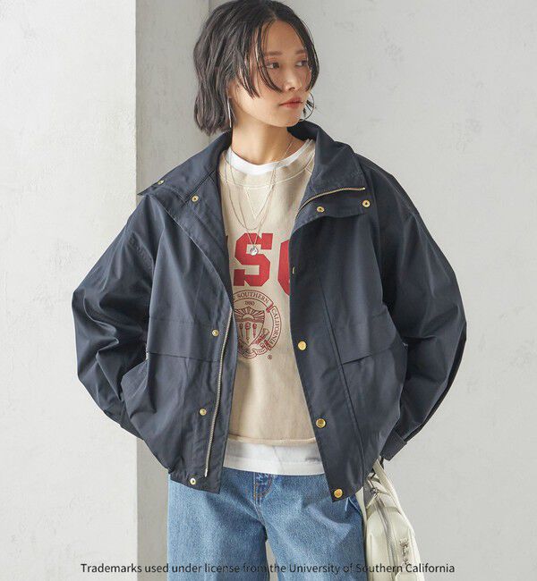 SHIPS for women「〈洗濯機可能〉LIMONTA EAST 中綿 ベスト付き ナイロン ブルゾン」|ブルゾン・スタジャン|