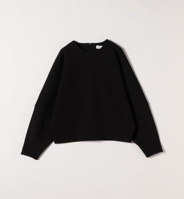 quaranciel「quaranciel:〈洗濯機可能〉ポンチ バックジップ ドルマン プルオーバー」|スウェット・ジャージ|