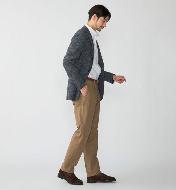 SHIPS「SHIPS: LANIFICIO ROMA メランジ ジャージー ジャケット」|テーラードジャケット|