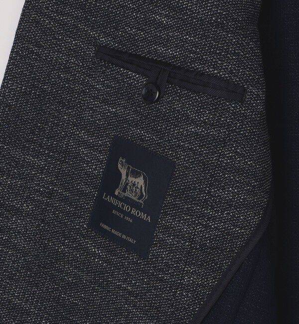 SHIPS「SHIPS: LANIFICIO ROMA メランジ ジャージー ジャケット」|テーラードジャケット|