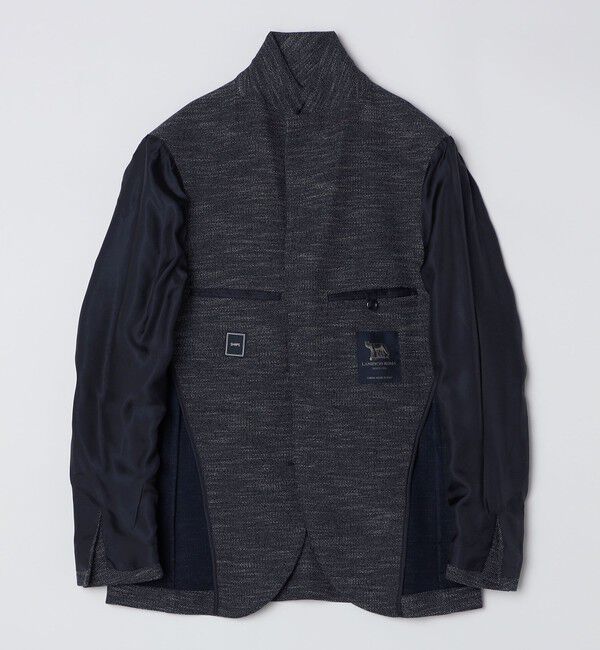 SHIPS「SHIPS: LANIFICIO ROMA メランジ ジャージー ジャケット」|テーラードジャケット|