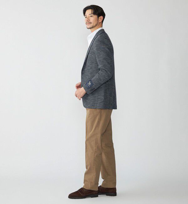 SHIPS「SHIPS: LANIFICIO ROMA メランジ ジャージー ジャケット」|テーラードジャケット|