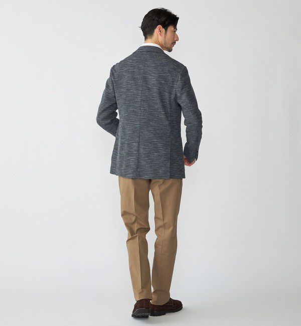 SHIPS「SHIPS: LANIFICIO ROMA メランジ ジャージー ジャケット」|テーラードジャケット|