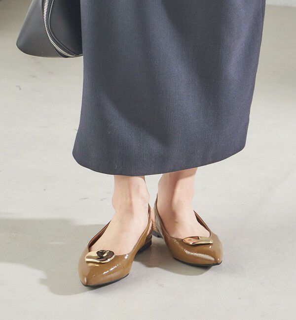 SHIPS for women「2WAY バックル スリング バック フラット シューズ」|パンプス|