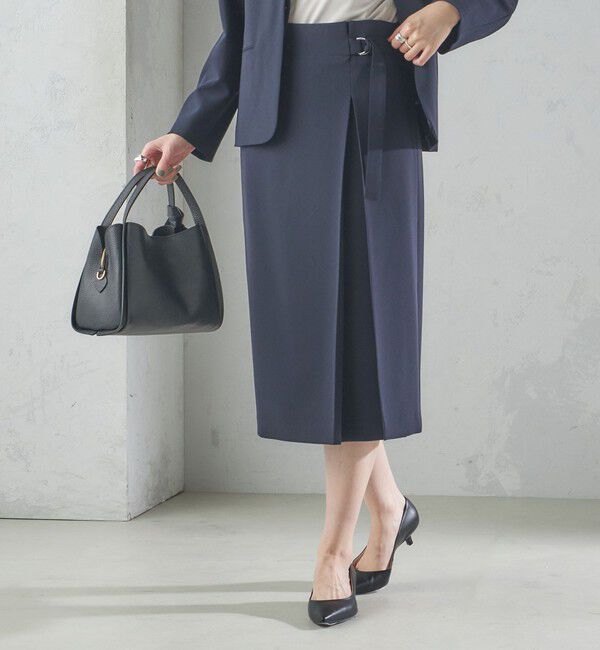 SHIPS for women「トリアセテート混 セミ タイト スカート」|スカート|