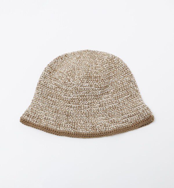 SHIPS「【SHIPS別注】SUBLIME: MIX HANDKNIT HAT」|ニット帽|ブラウン