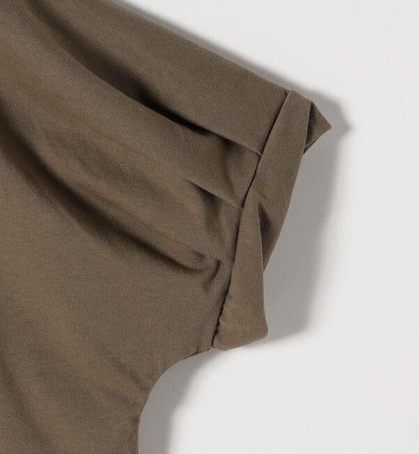 SHIPS any「SHIPS any:〈UVカット/接触冷感/吸水速乾/洗濯機可能〉USAコットン ツイスト TEE」|Tシャツ・カットソー|