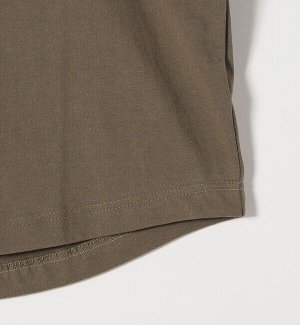 SHIPS any「SHIPS any:〈UVカット/接触冷感/吸水速乾/洗濯機可能〉USAコットン ツイスト TEE」|Tシャツ・カットソー|