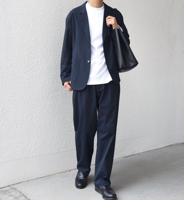 SHIPS any「SHIPS any: SORONA(R) ライト ツイル ストレッチ リラックス ジャケット(セットアップ対応)◇」|テーラードジャケット|