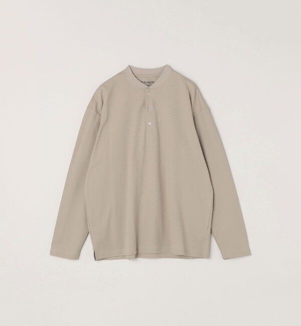 SHIPS any「SHIPS any:〈抗菌防臭/遮熱等〉マルチファンクション ヘンリーネック Tシャツ(ロンT)◇」|Tシャツ・カットソー|