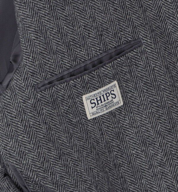 SHIPS「SHIPS: AUTHENTIC ヘリンボーン スポーツ ブレザー」|テーラードジャケット|