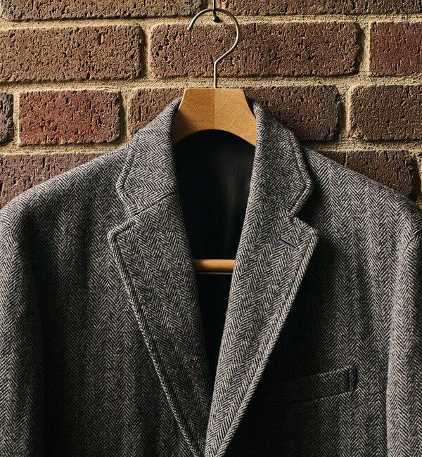 SHIPS「SHIPS: AUTHENTIC ヘリンボーン スポーツ ブレザー」|テーラードジャケット|