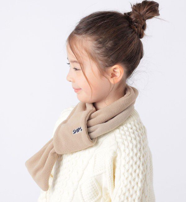 SHIPS KIDS「SHIPS KIDS:フリース マフラー」|マフラー|
