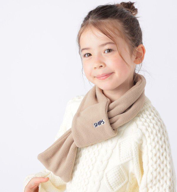 SHIPS KIDS「SHIPS KIDS:フリース マフラー」|マフラー|