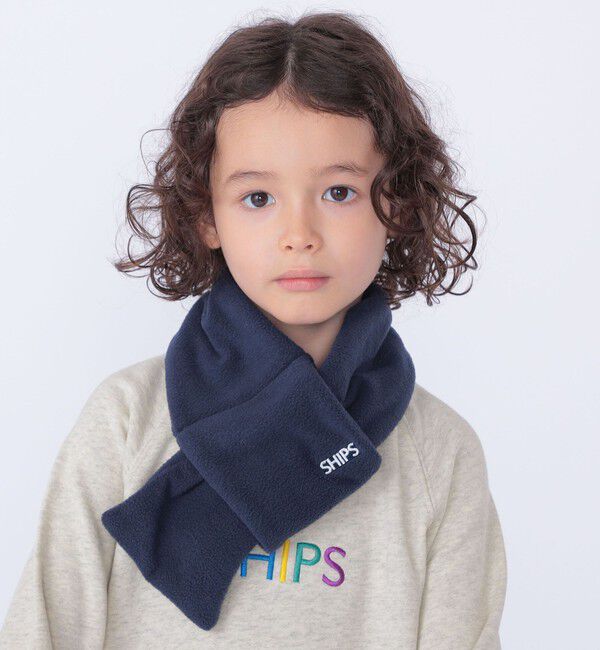 SHIPS KIDS「SHIPS KIDS:フリース マフラー」|マフラー|