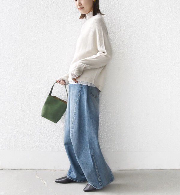 SHIPS for women「【WEB限定】〈手洗い可能〉ホールガーメント ドルマン ニット」|ニット・セーター|