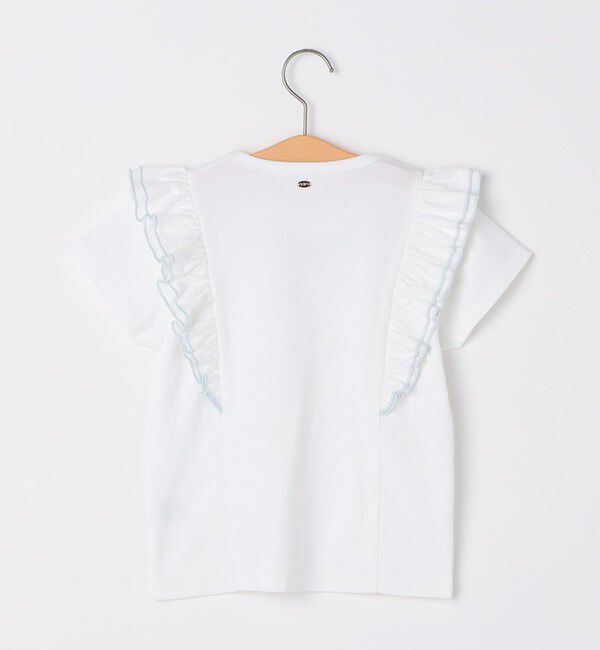 SHIPS KIDS「SHIPS KIDS:80～90cm / ネックフラワー Tシャツ」|Tシャツ・カットソー|