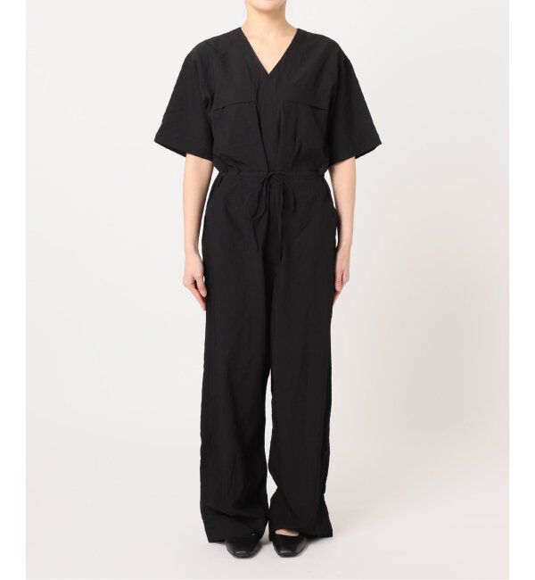 OUTDOOR PRODUCTS Usual Things「ダブルポケットVネックオールインワン」|オールインワン|