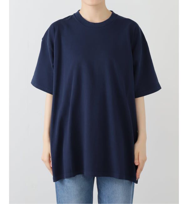 OUTDOOR PRODUCTS Usual Things「GOAT PIGMENT DYE S/S TEE 9012」|Tシャツ・カットソー|ネイビー A