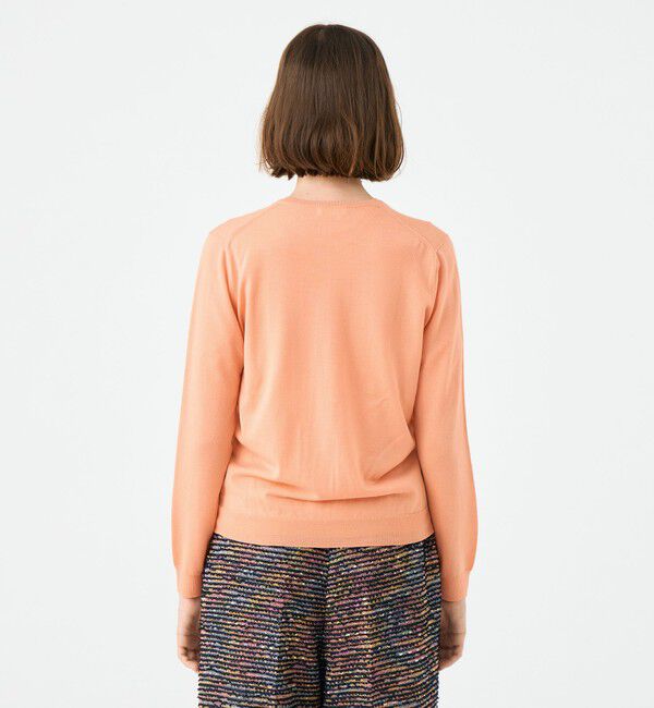 Ballsey「スーパーエクストラファインウール クルーネックカーディガン」|カーディガン|