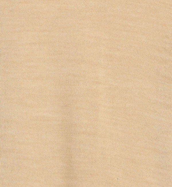 Ballsey「スーパーエクストラファインウール クルーネックカーディガン」|カーディガン|