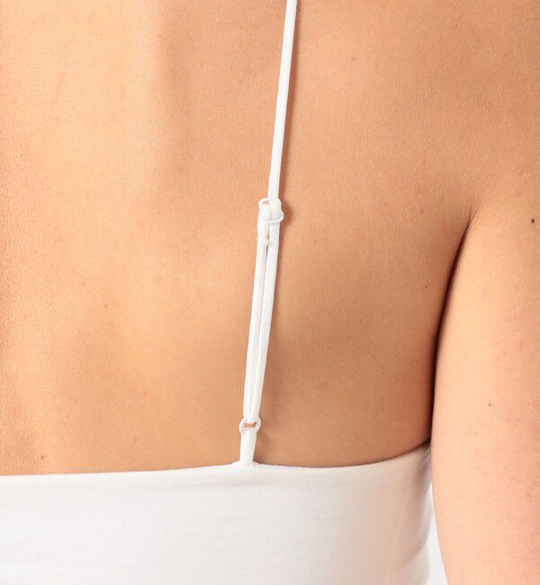 Edition「レーヨンナイロン クロップド ブラトップ」|キャミソール|