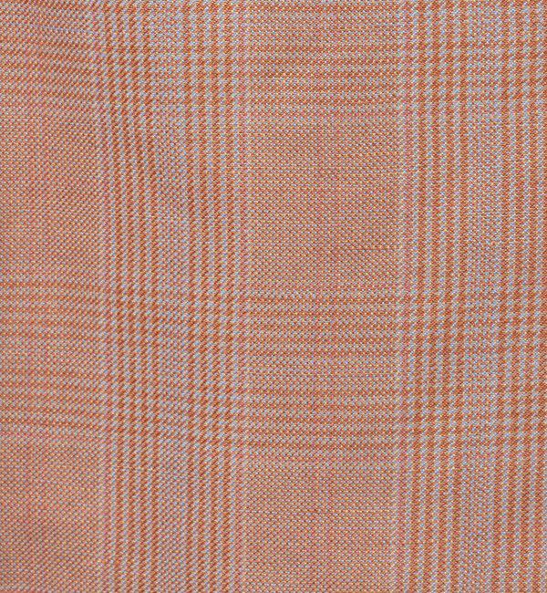 BACCA「レーヨンリネン グレンチェックジャケット」|テーラードジャケット|