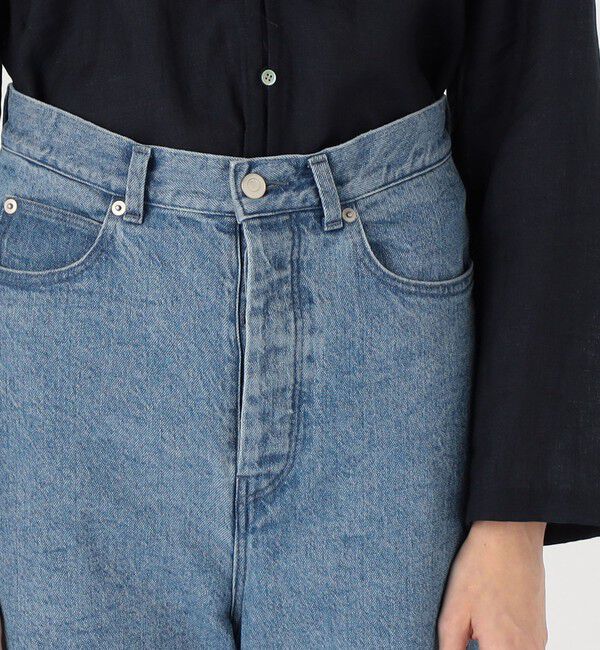 GALERIE VIE「ハイツイストデニム ストレートパンツ」|デニム|
