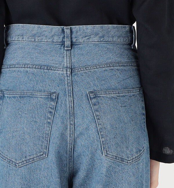 GALERIE VIE「ハイツイストデニム ストレートパンツ」|デニム|
