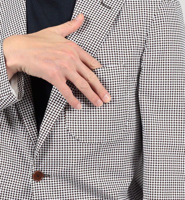 TOMORROWLAND BUYING WEAR「Errico Formicola コットン シングルブレステッド2Bジャケット」|テーラードジャケット|