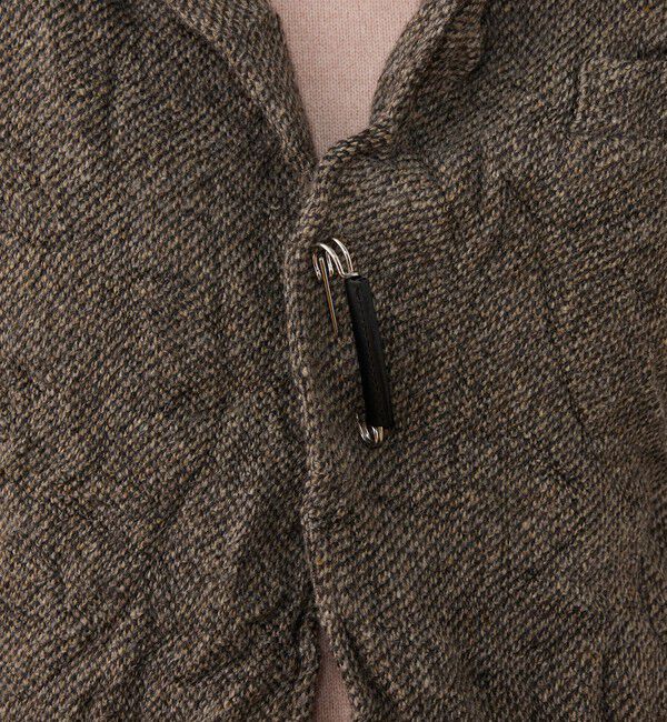 GALERIE VIE「リンクルニット ボタンレスジャケット」|テーラードジャケット|