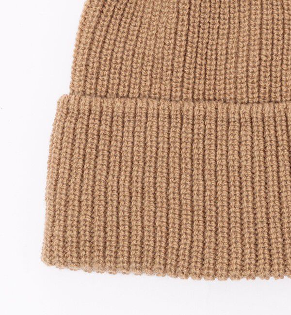 TOMORROWLAND GOODS「HIGHLAND2000 HC BOB CAP WITH POMPOM カシミヤニットキャップ」|ニット帽|