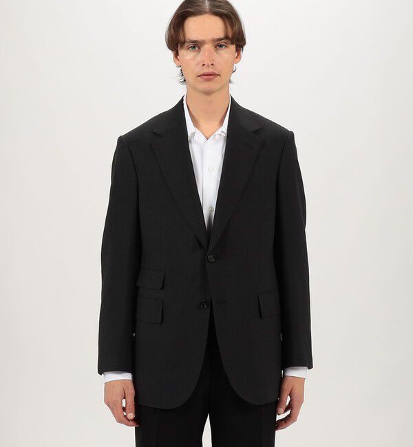 TOMORROWLAND MENS「ウールシルクリネン シングルブレステッド2Bジャケット ROGNA」|テーラードジャケット|