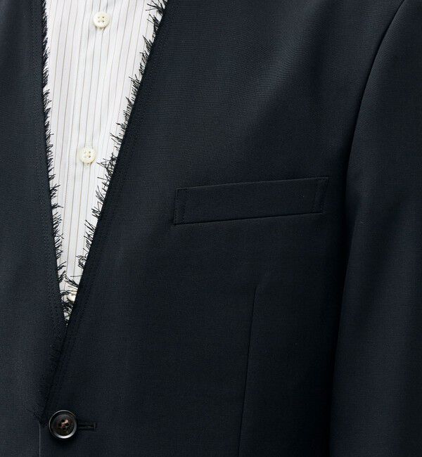 Edition「ウールドスキン 2Bノーカラージャケット」|ノーカラージャケット|