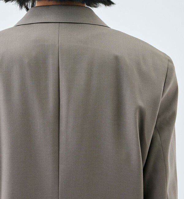 Edition「【WEB先行予約】Super120'sウォッシャブルウール ダブルブレストジャケット」|テーラードジャケット|