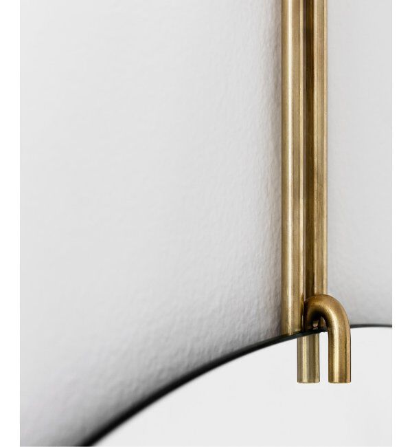 journal standard Furniture「【MOEBE/ムーベ】WALL MIRROR 50cm 真鍮 ウォールミラー」|ステーショナリー|