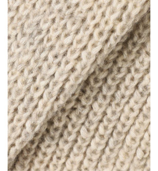 Plage「3G ミックスフードマフラー」|ストール|